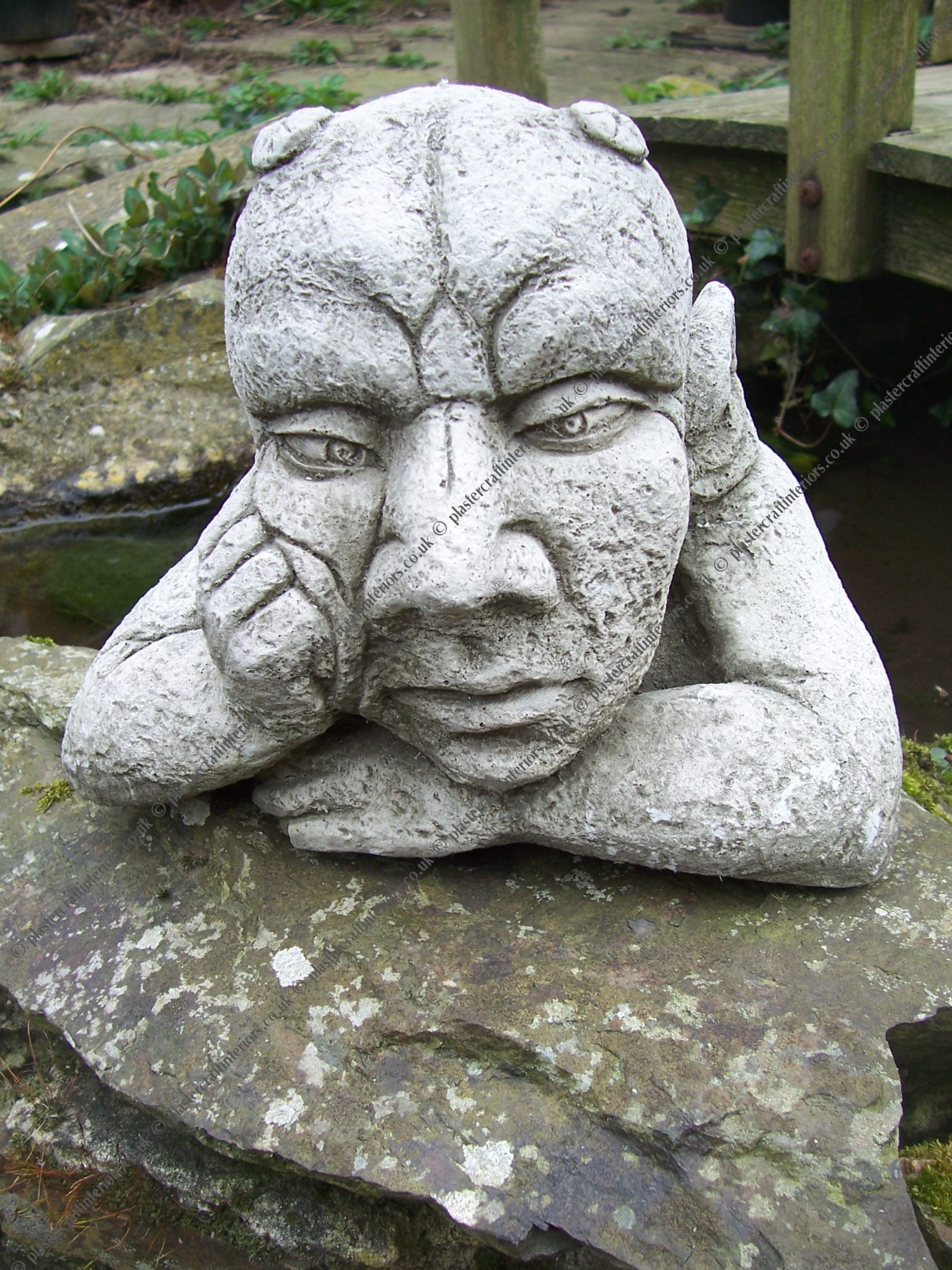 Latex Mould Gargoyle Ornament Figurine gm1 Plaster Craft Interiors