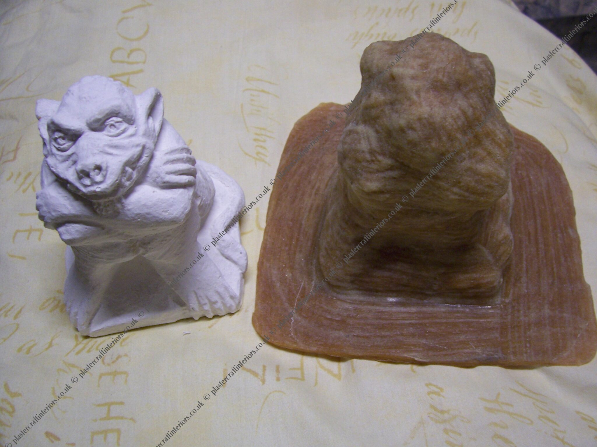 Gothic Gargoyle Latex Mould Mold Ornament md49 Plaster Craft Interiors